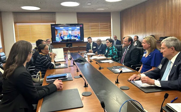 Local business leaders meet with Acting Secretary, Adrianne Todman, of the U.S Department of Housing and Urban Development
